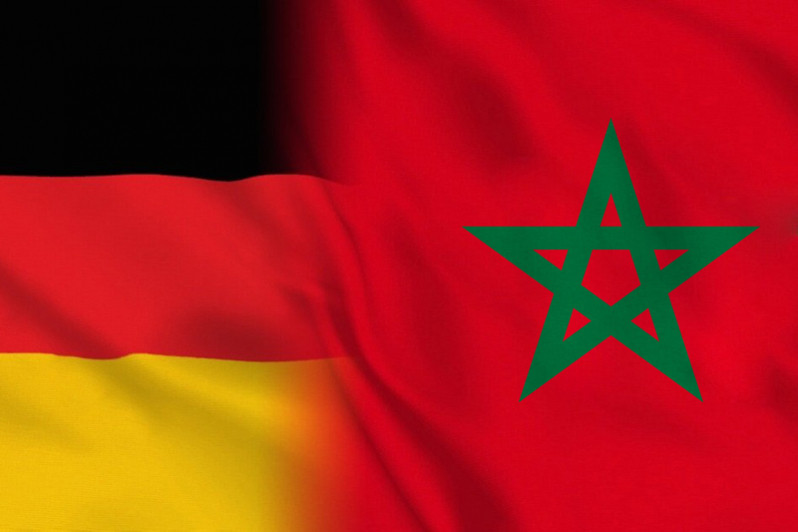 Marokkanische Geschäftswelt direkt in seinen Schuhen