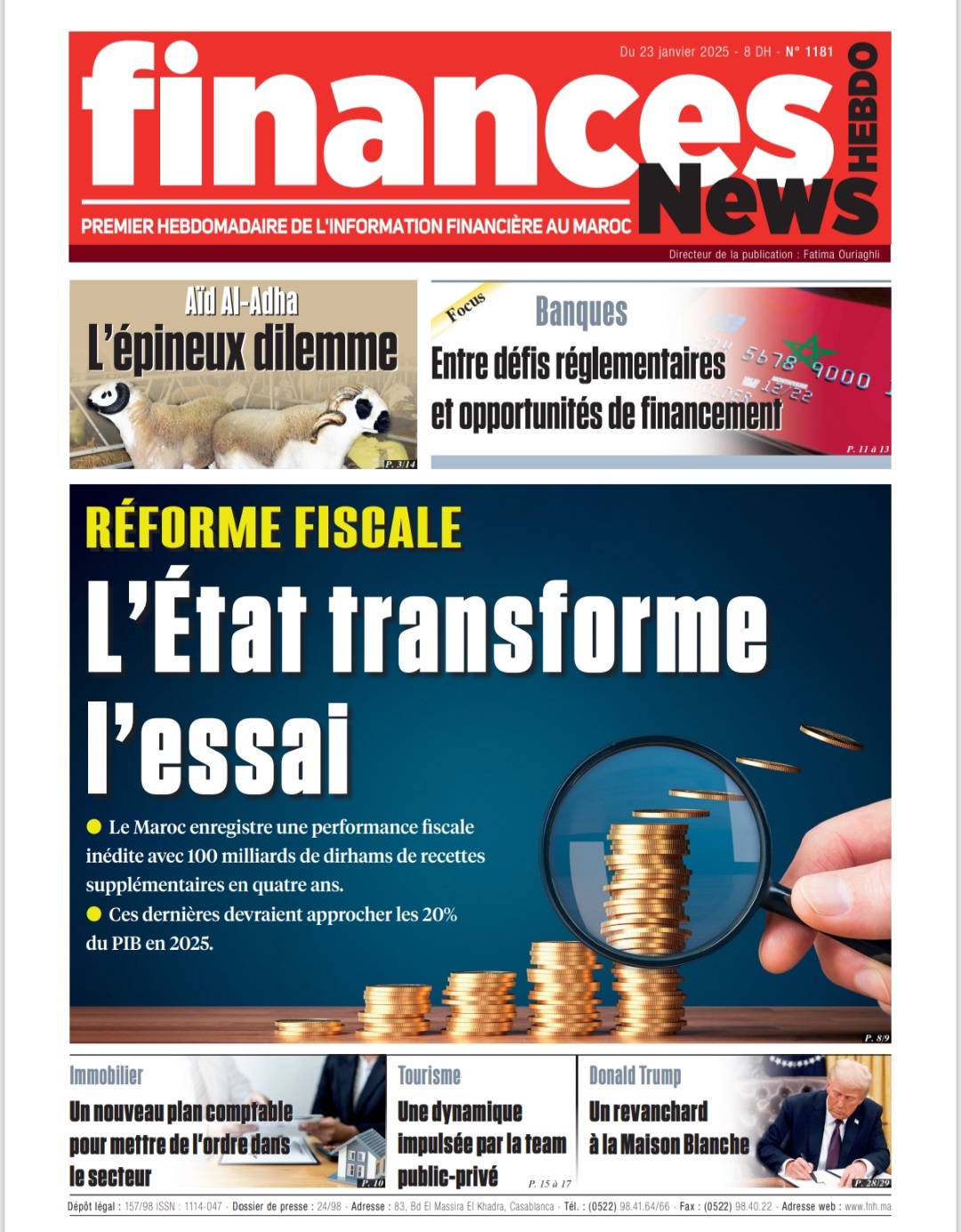 Finances News Hebdo numéro 1181