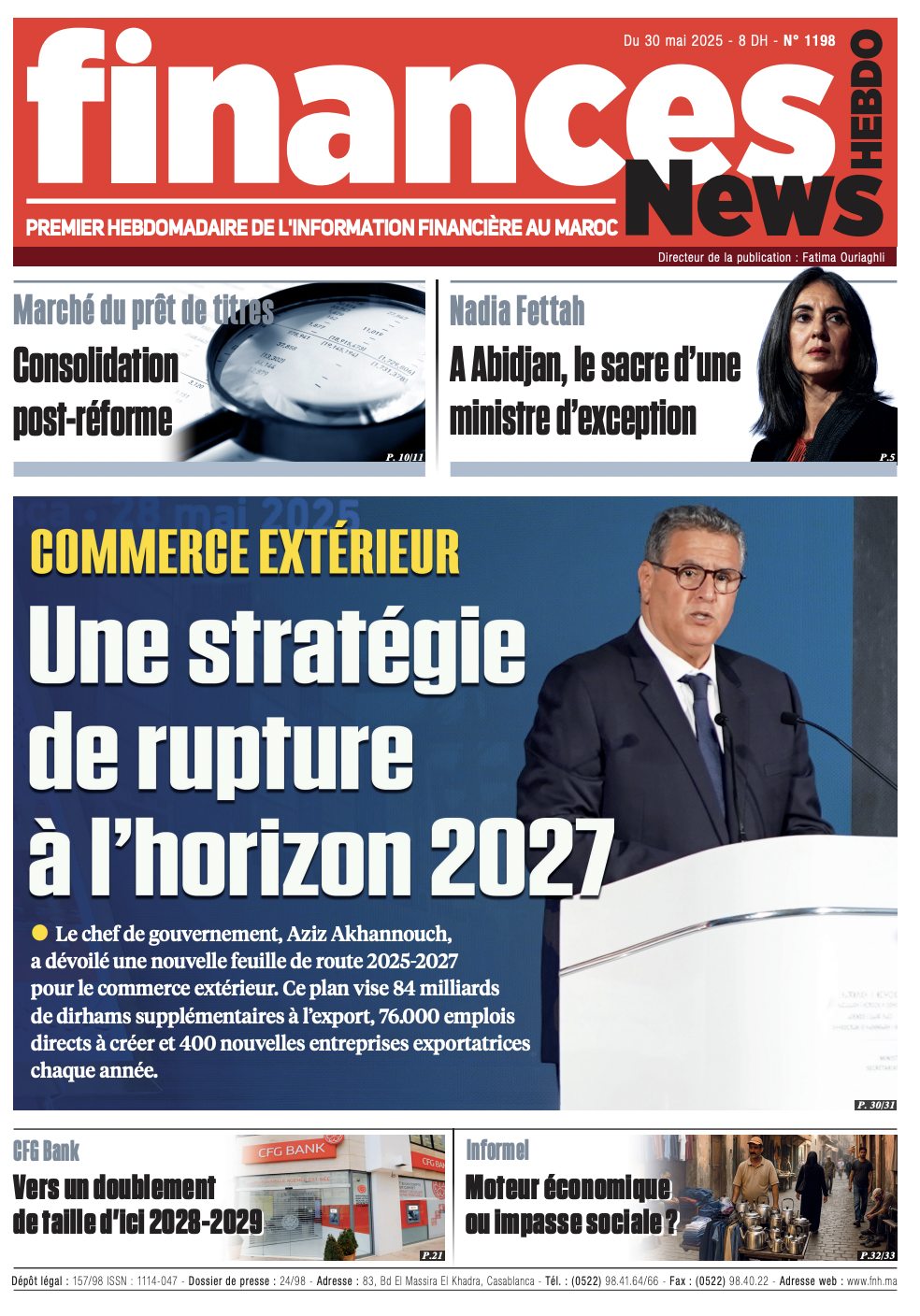 Finances News Hebdo numéro 1198