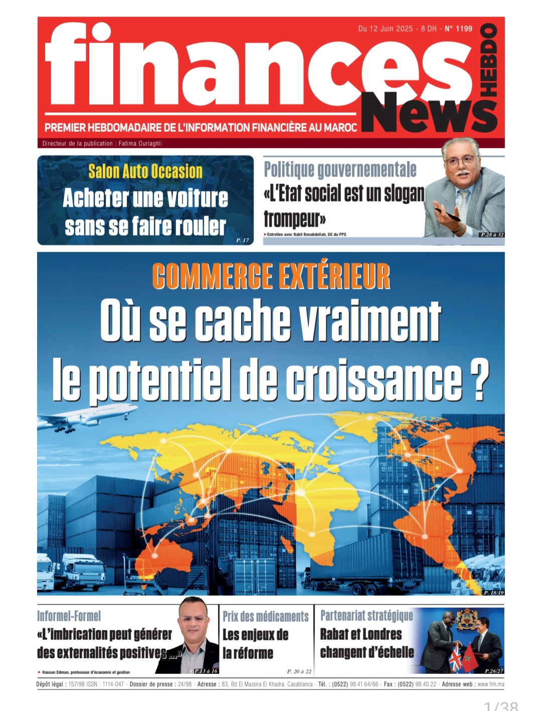 Finances News Hebdo numéro 1199