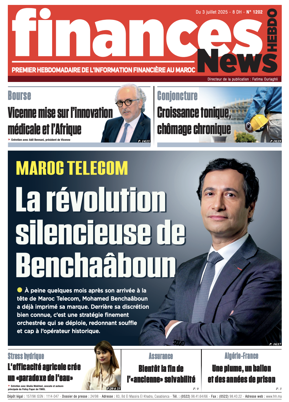 Finances News Hebdo numéro 1202