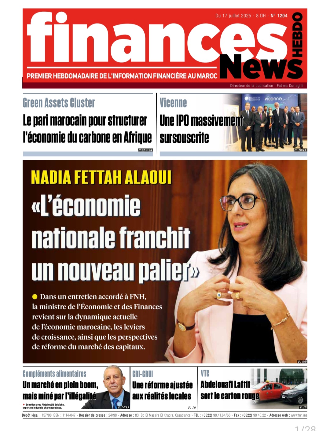 Finances News Hebdo numéro 1204