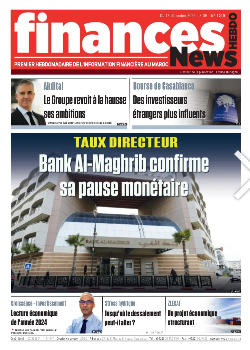 Finances News Hebdo numéro 1219