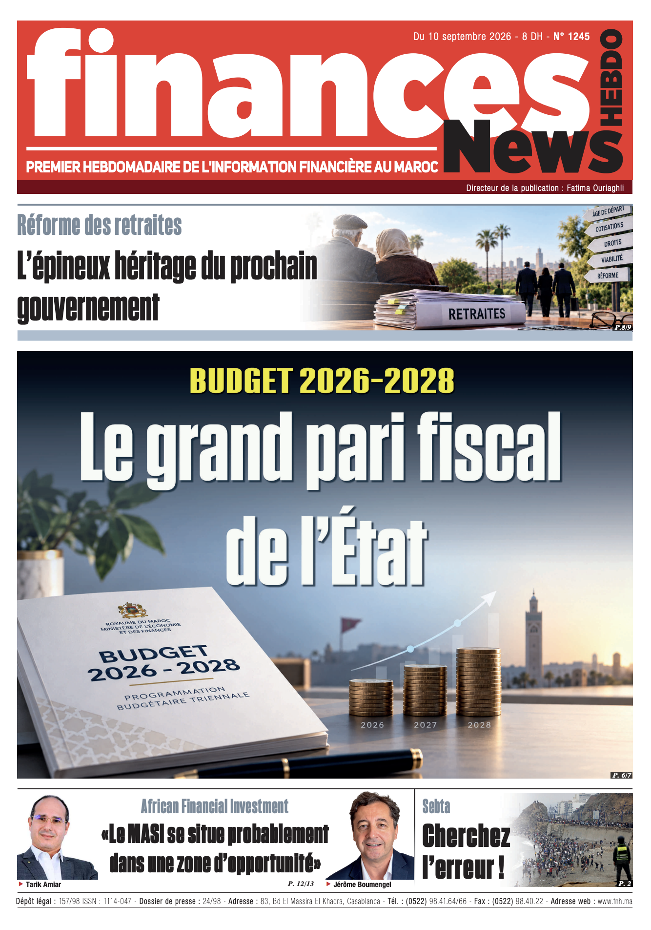 Finances News Hebdo numéro 1245