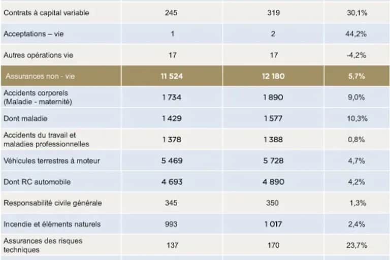 Assurances : La réalité des chiffres