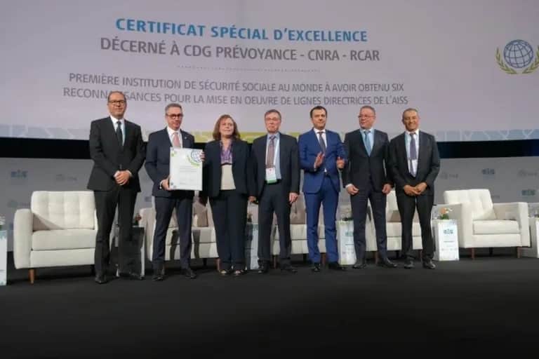 CDG Prévoyance primée au Forum Mondial de la Sécurité Sociale