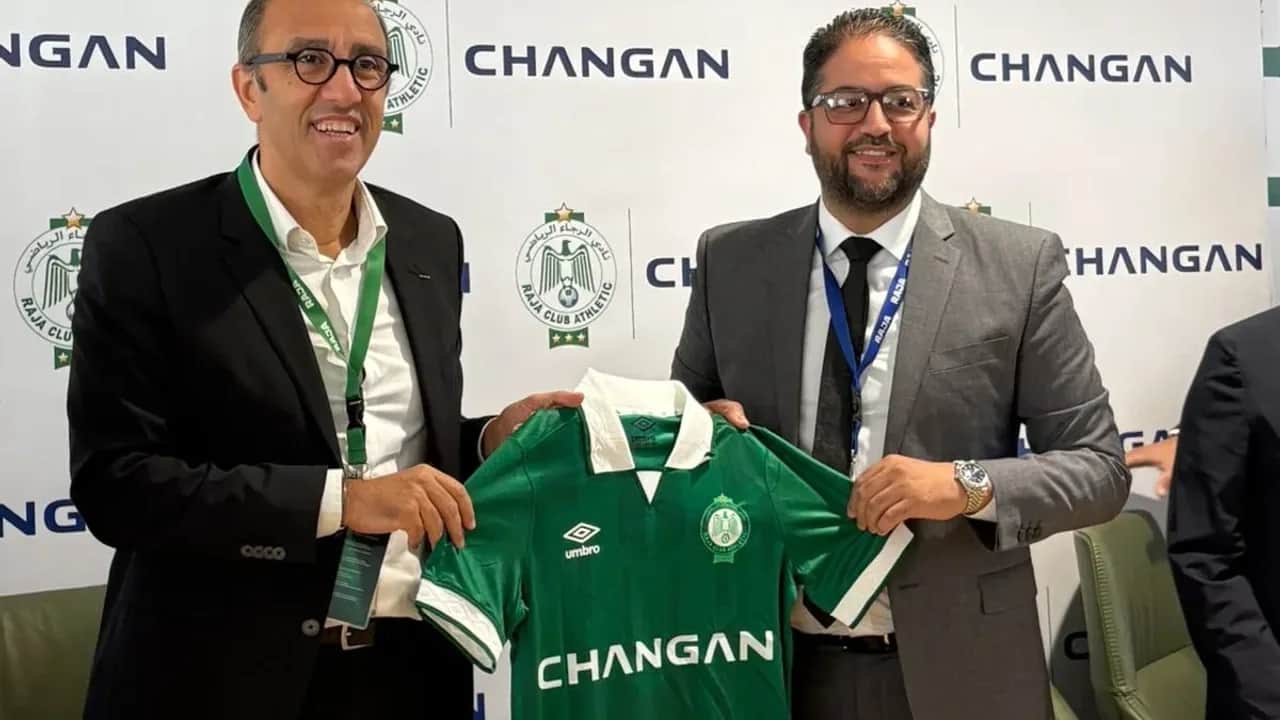 Changan Maroc devient partenaire officiel du Raja Club Athletic