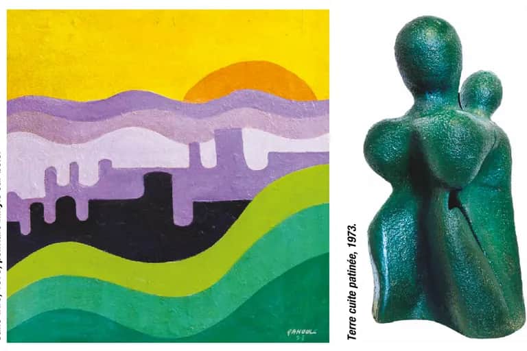 Exposition : Abderrahmane Rahoule, l’art est la matière