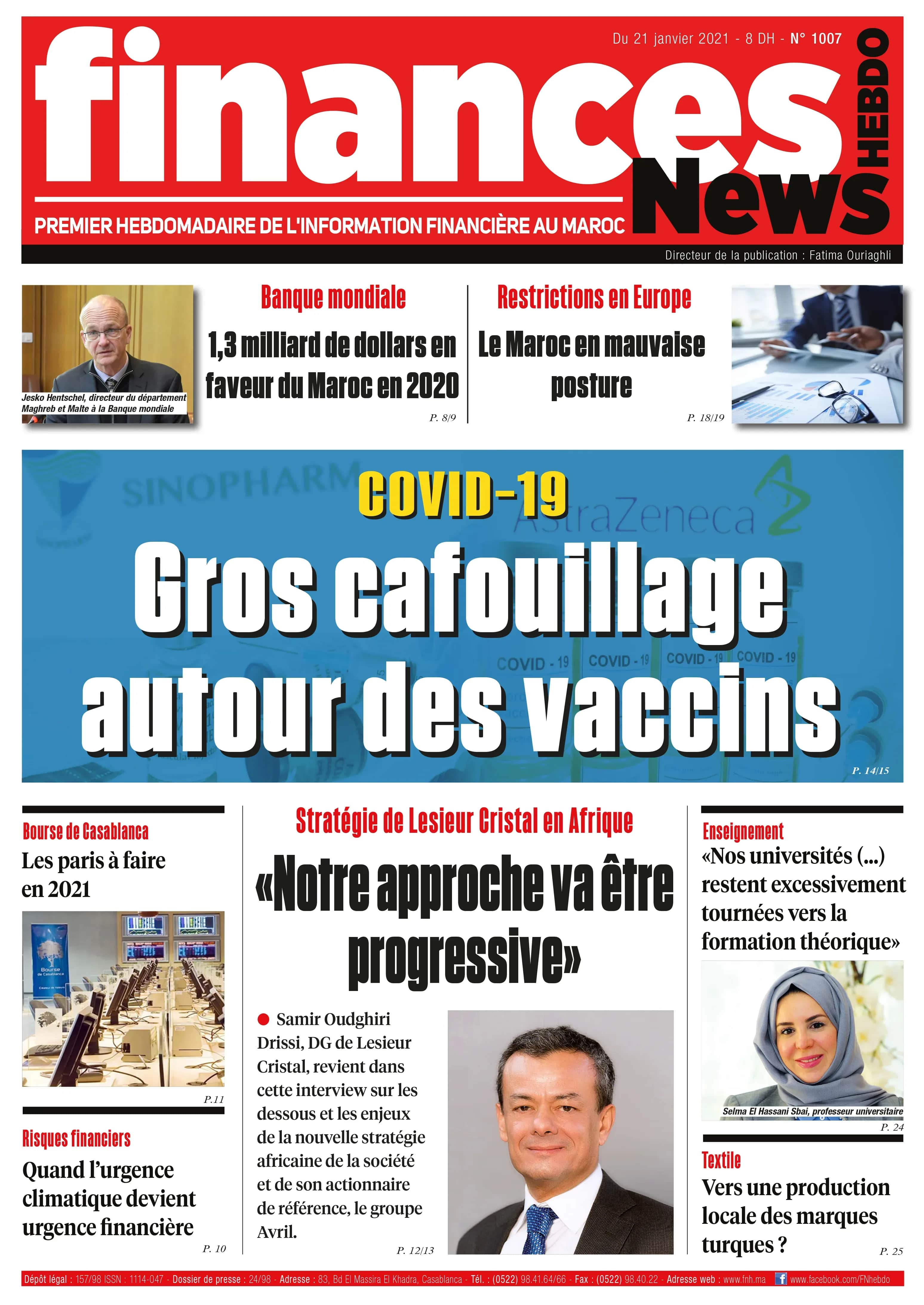 Finances News Hebdo numéro 1007