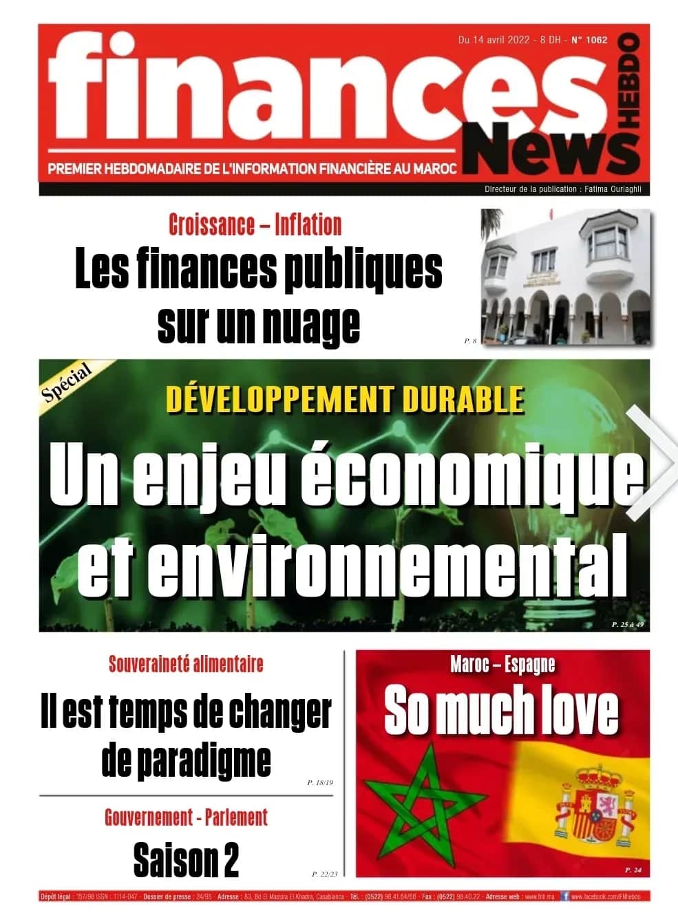 Finances News Hebdo numéro 1062