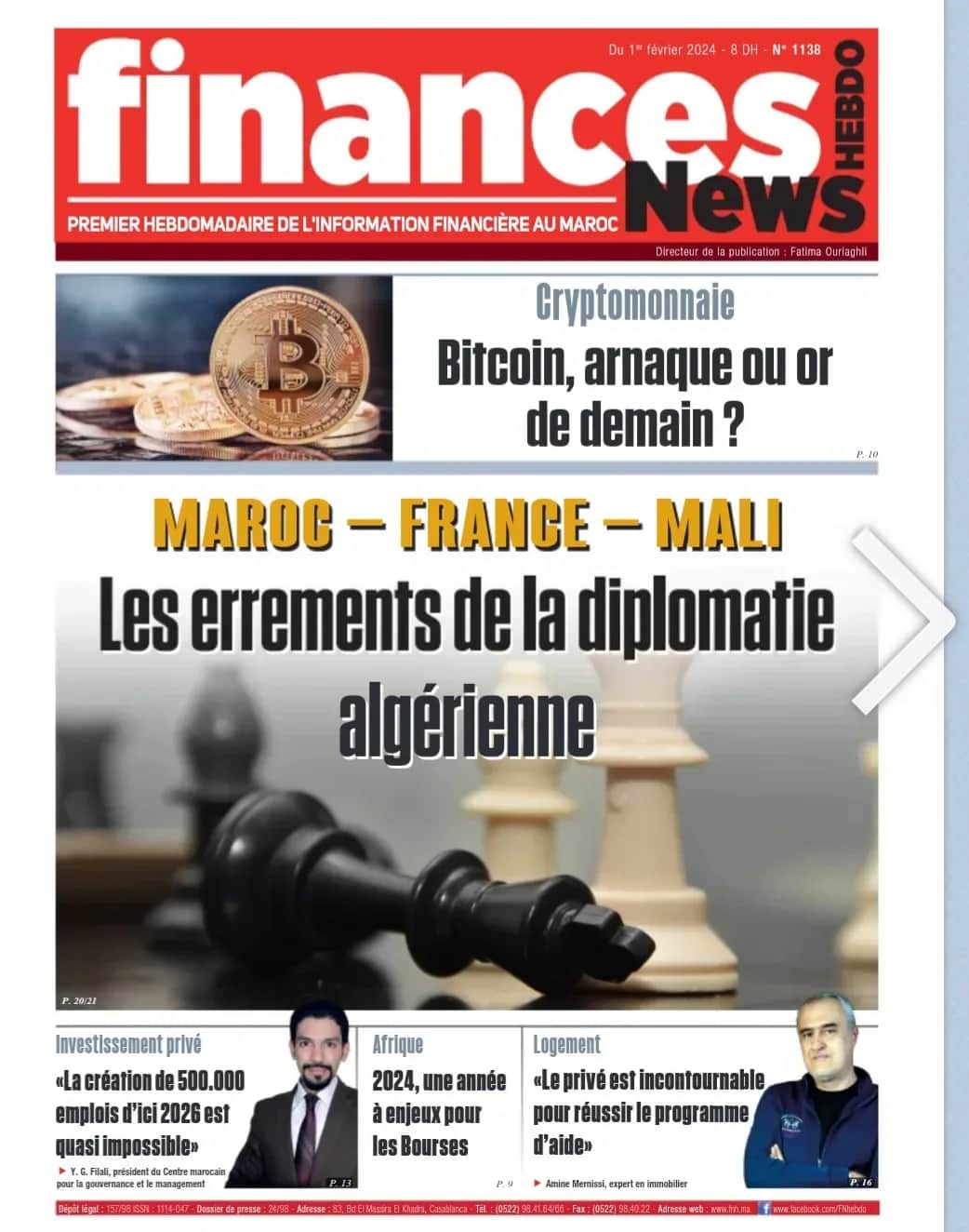 Finances News Hebdo numéro 1138
