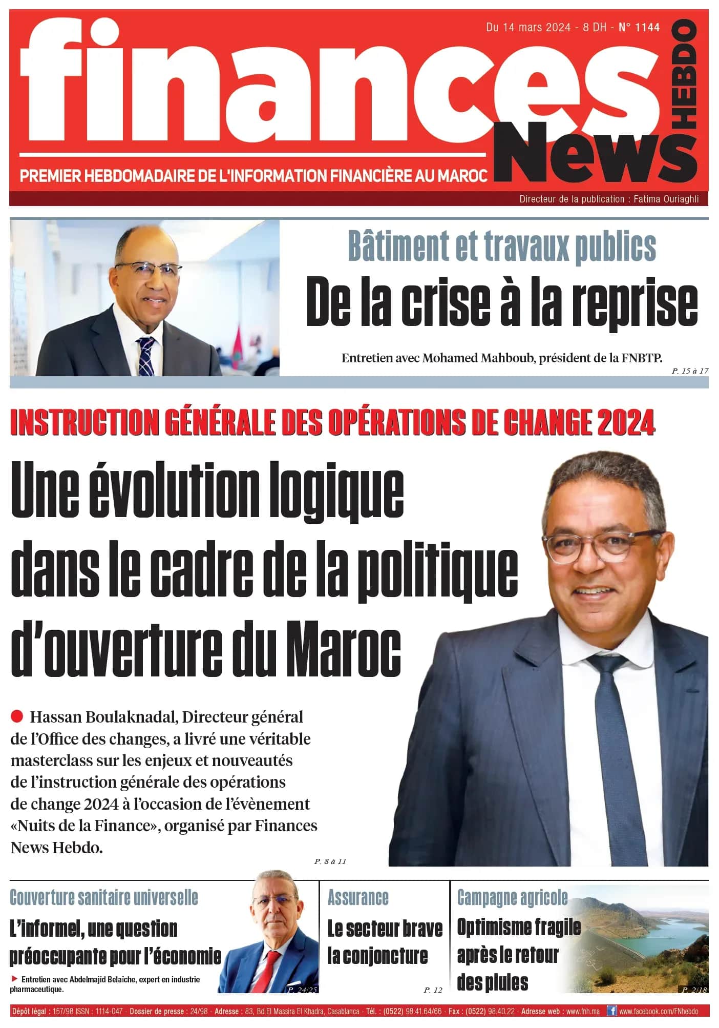 Finances News Hebdo numéro 1144
