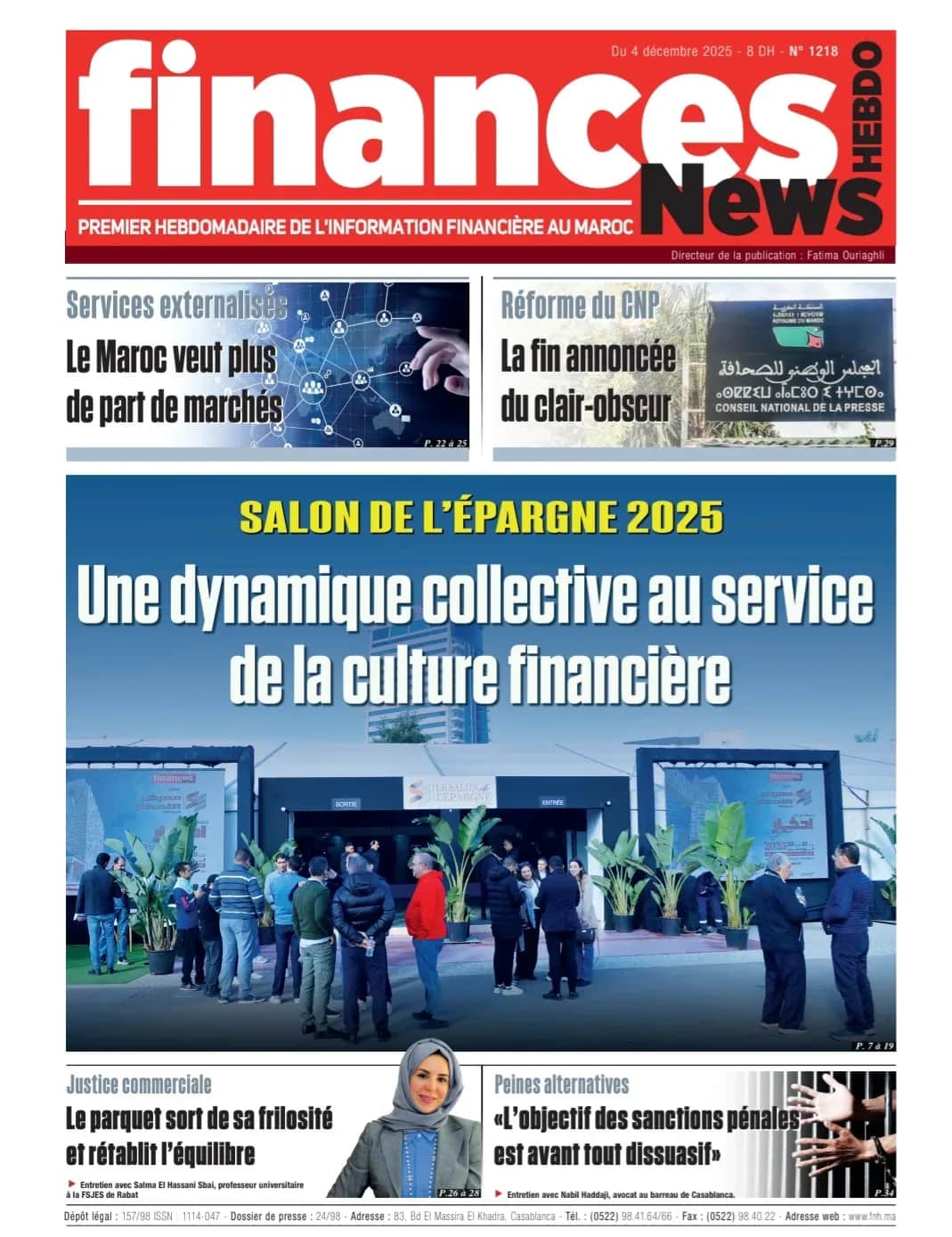 Finances News Hebdo numéro 1218