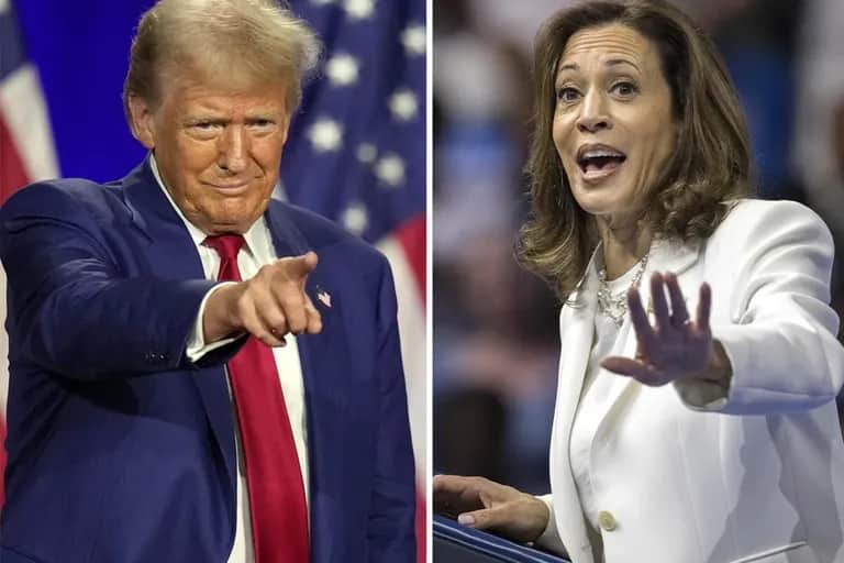 Présidentielle américaine : Harris et Trump, deux trajectoires opposées