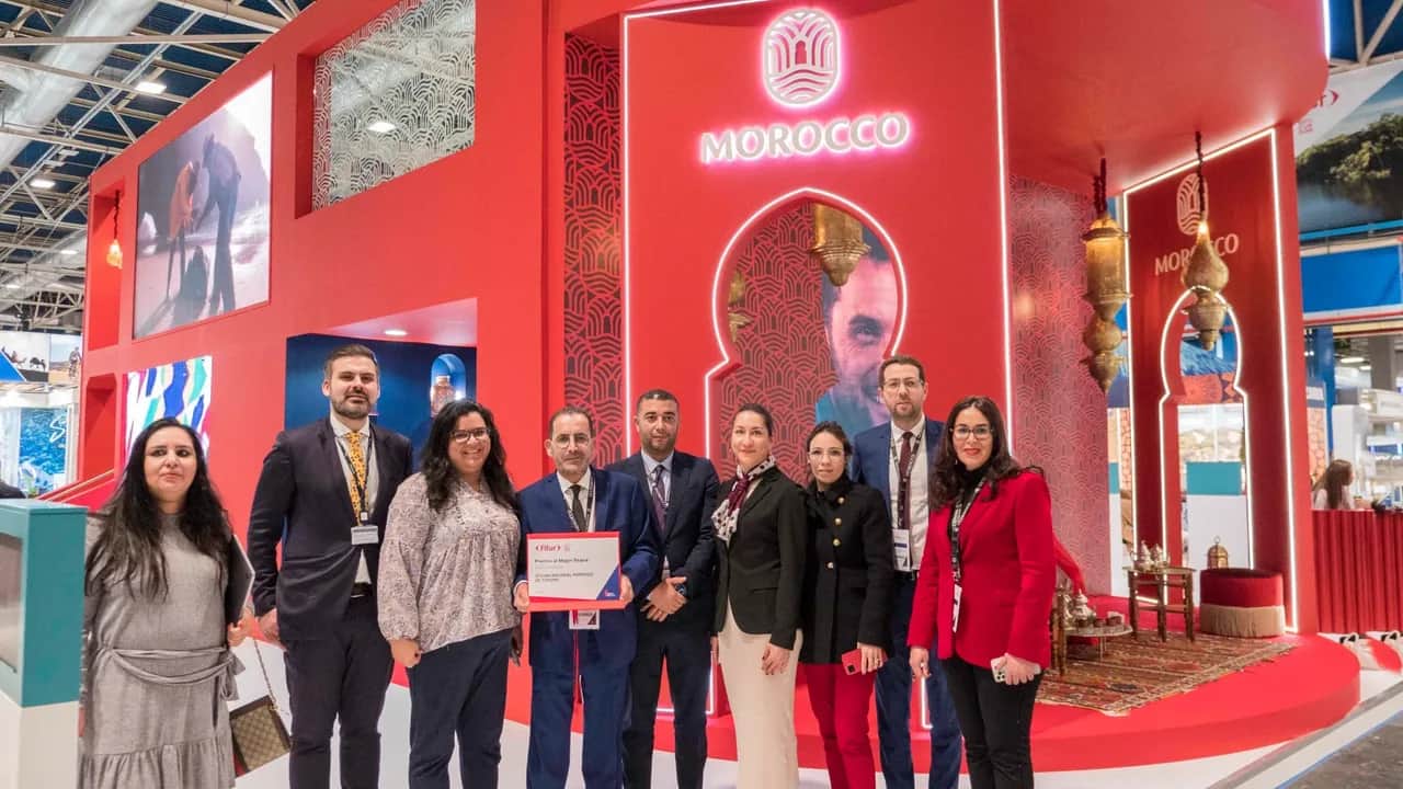 Madrid: l'ONMT remporte le prix du meilleur stand au Fitur 2024