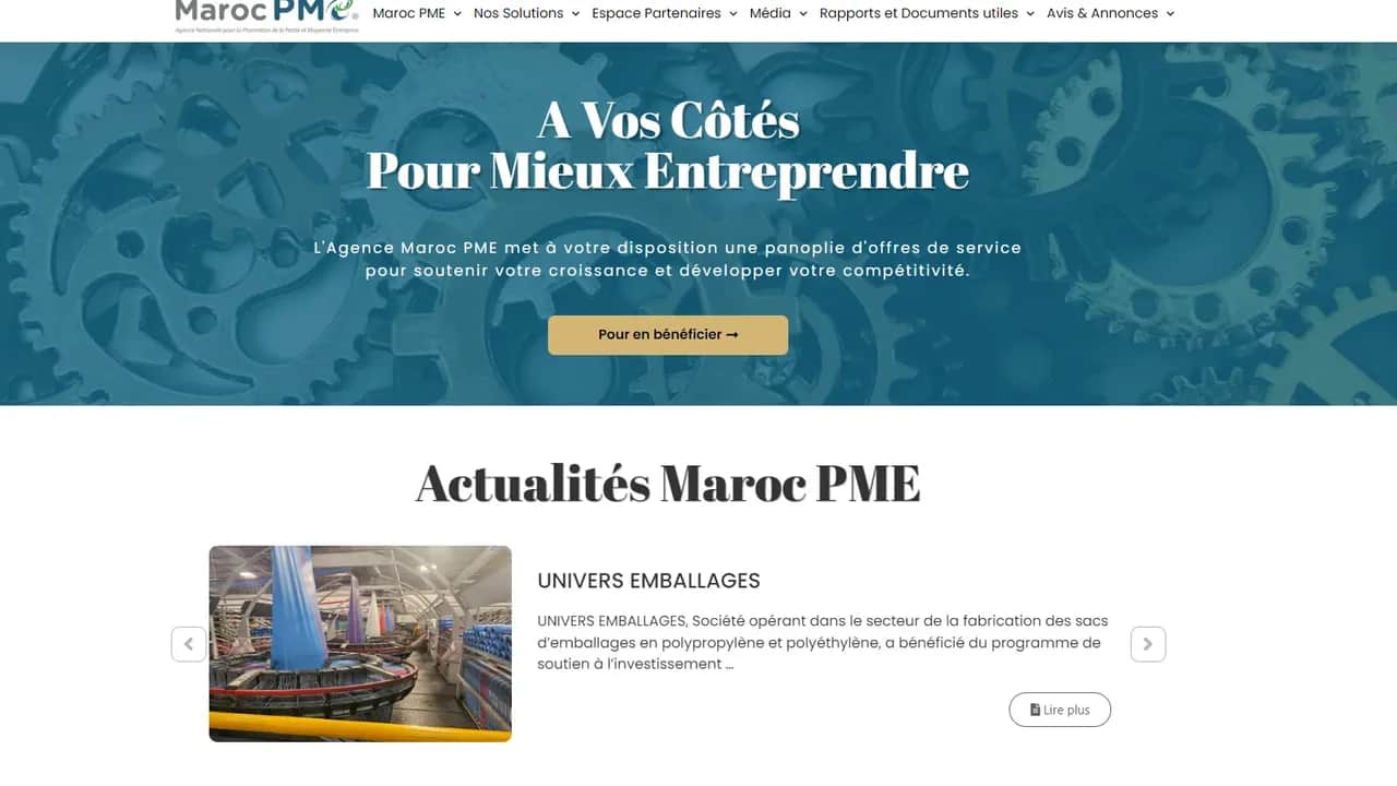L’Agence Maroc PME obtient la certification ISO 9001 v 2015 pour ses activités d’appui aux entreprises