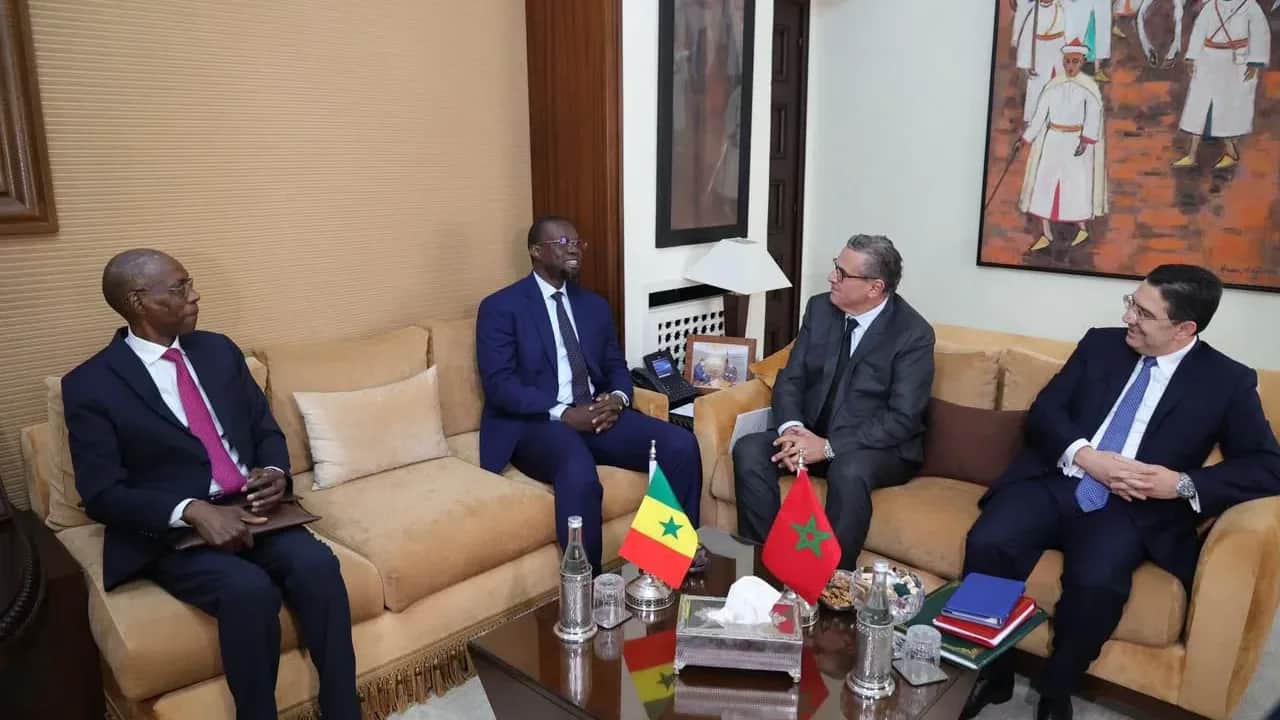 Akhannouch s’entretient avec son homologue sénégalais