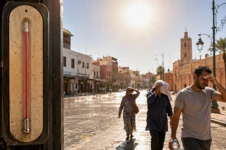 Vague de chaleur au Maroc : jusqu’à 47°C dans plusieurs provinces