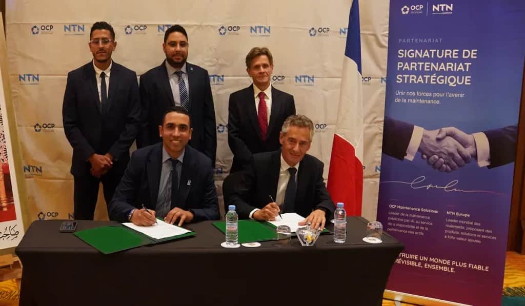OCP Maintenance Solutions et NTN Europe s’allient pour renforcer la maintenance prédictive en Europe