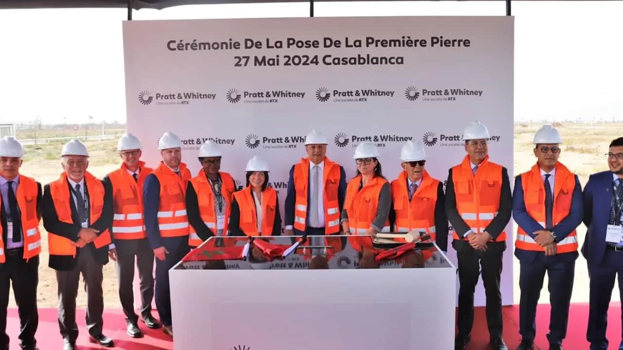 Pratt & Whitney Canada démarre la construction de ses nouvelles installations à Casablanca