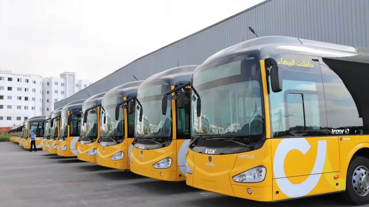 Transport urbain : 257 nouveaux autobus réceptionnés à Casablanca