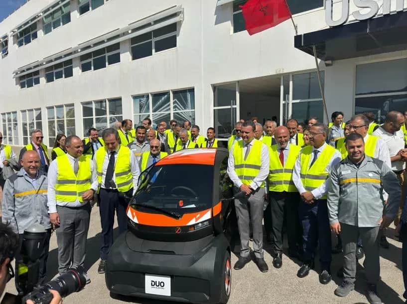 Renault Group Maroc célèbre la production du 2000ème Mobilize DUO