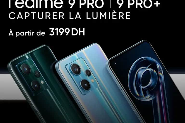 Smartphones: realme annonce le lancement du realme 9 Pro+ 5G