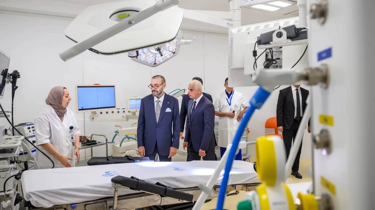 Tanger: le Roi Mohammed VI inaugure le CHU "Mohammed VI"