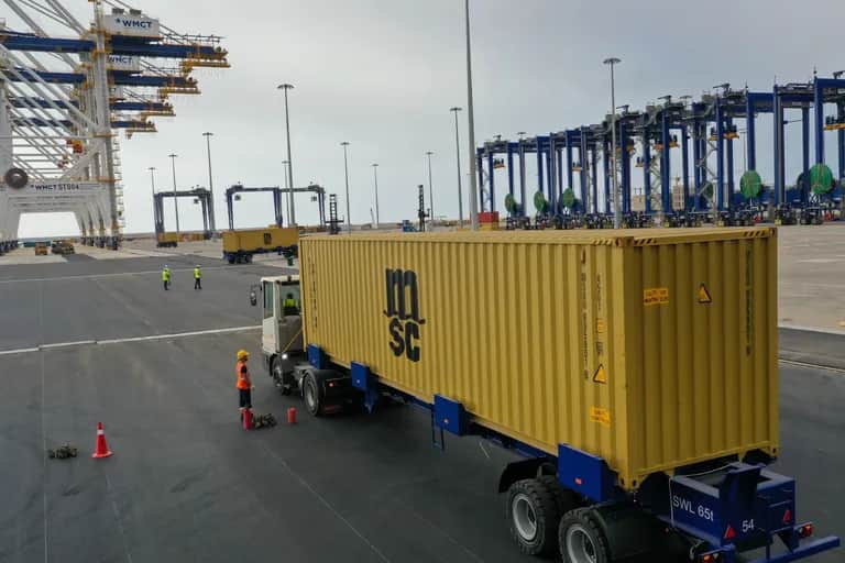 Le Terminal Est du complexe portuaire Nador West Med est désormais opérationnel