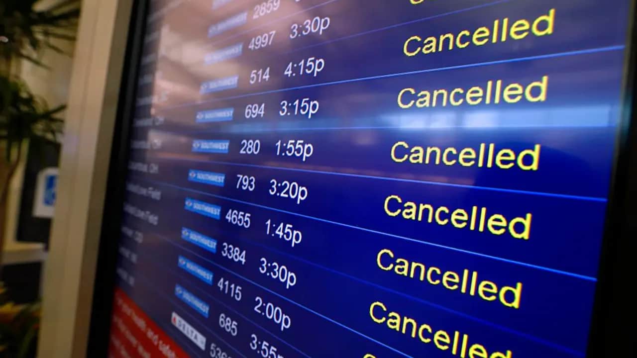 Tempête hivernale : 1300 vols cloués au sol aux États-Unis ce lundi