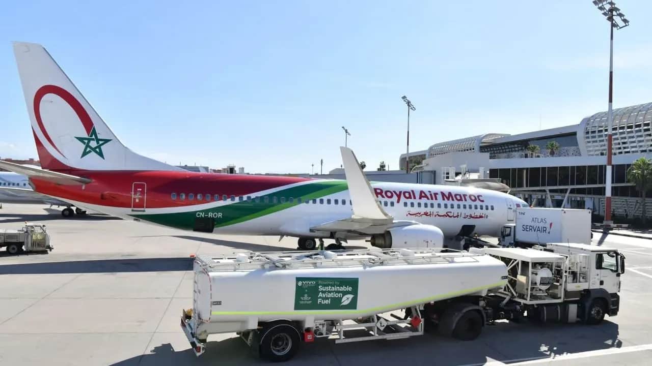 Vivo Energy Maroc et Royal Air Maroc lancent pour la première fois un vol Maroc-Europe alimenté en carburant durable