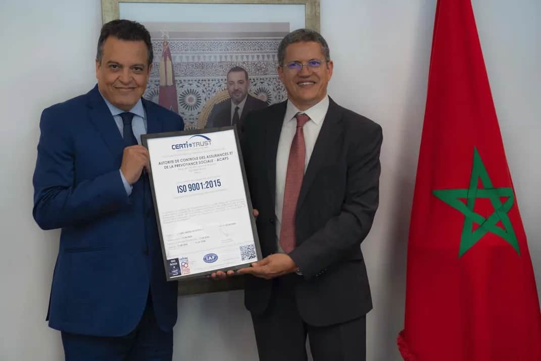 L’ACAPS certifiée ISO 9001/2015 pour son système de management de la qualité