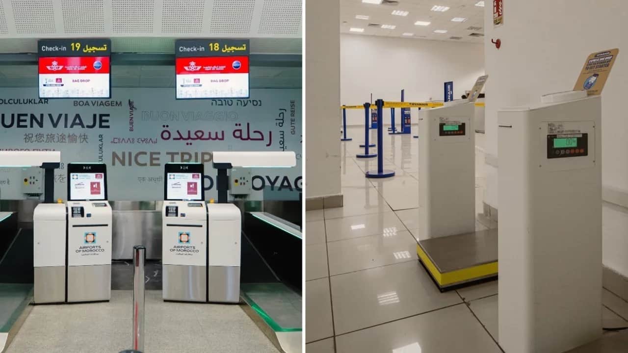 Aéroports du Maroc : le dispositif de dépose-bagages automatisée s’étend à Rabat-Salé