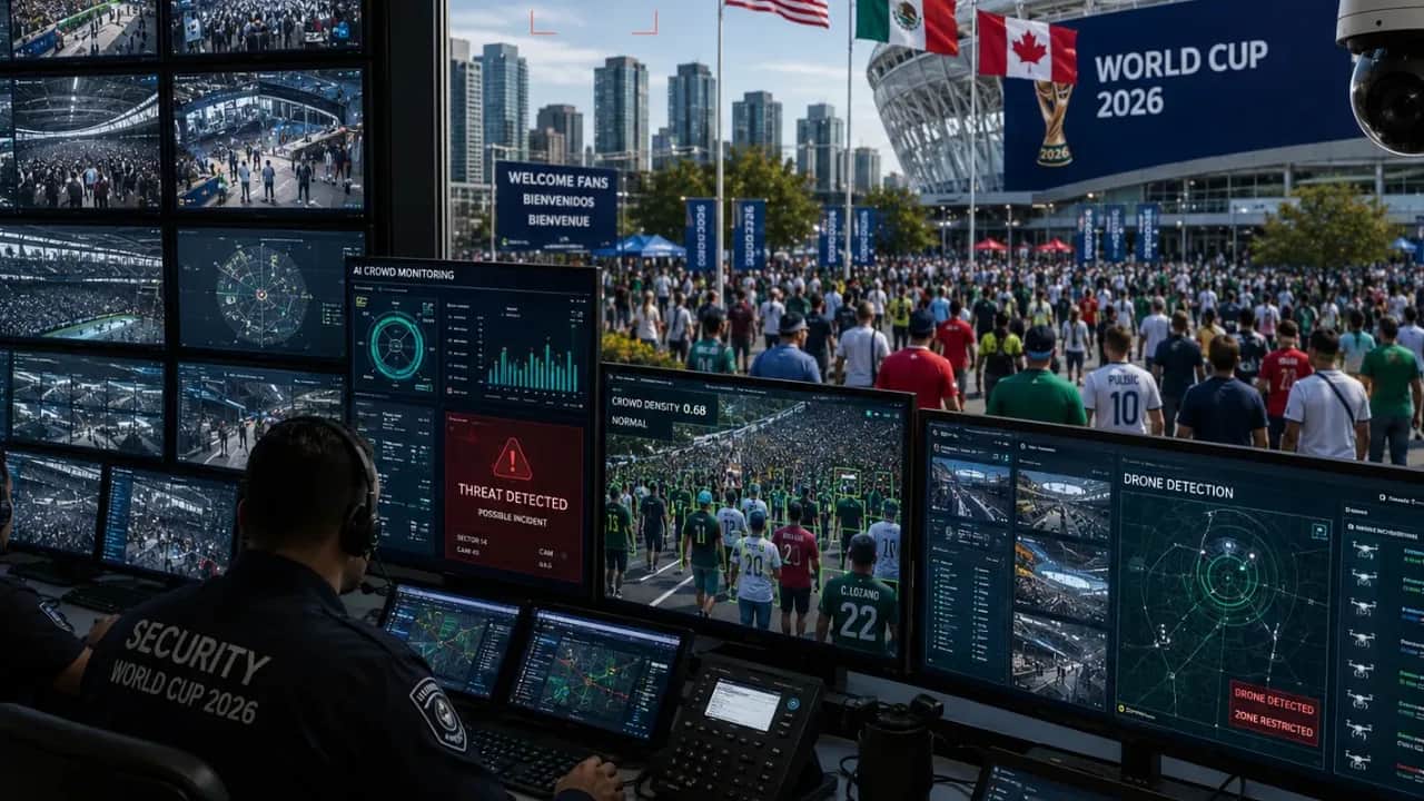 Caméras intelligentes, drones et cybersécurité : les coulisses du dispositif de sécurité du Mondial 2026