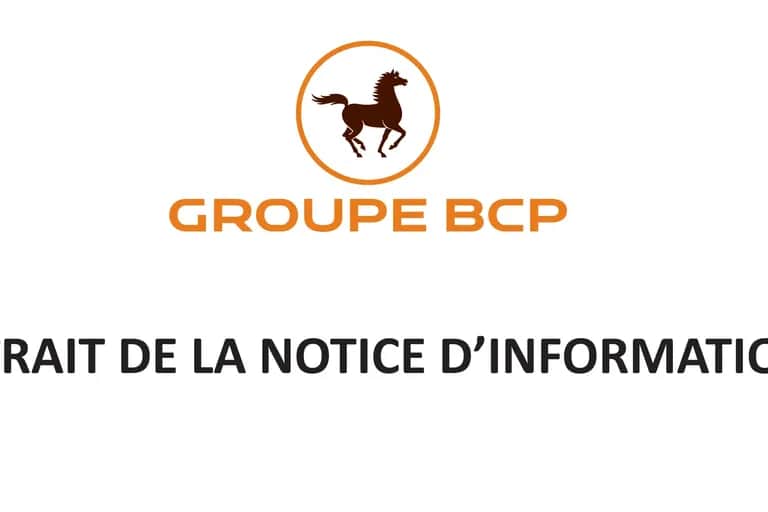 GROUPE BCP : Extrait de la notice d'information relative au programme de rachat d'actions BCP en vue de favoriser la liquidité