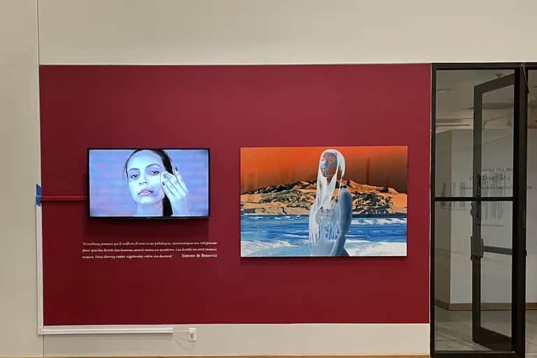 Arts : L'installation «For Mahsa Amini» de Hind Chaouat prend place à la galerie Arts Fort Worth