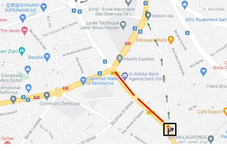 Ligne T3 du Tramway de Casablanca: fermeture du Bd Mohammed VI dès ce vendredi