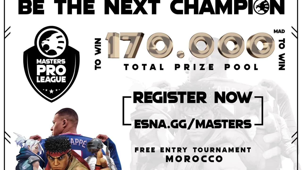 Masters Pro League : la première plateforme sociale de esport 100% marocaine lance sa ligue
