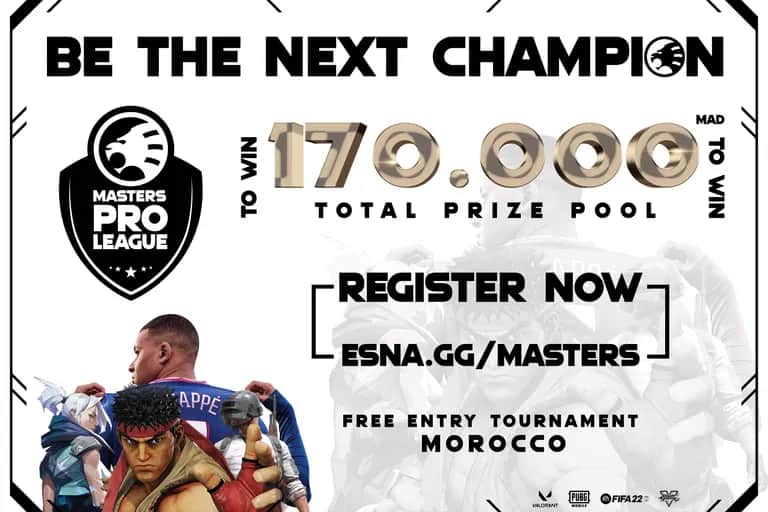 Masters Pro League : la première plateforme sociale de esport 100% marocaine lance sa ligue