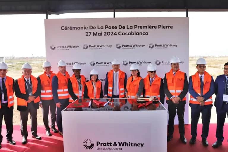 Pratt & Whitney Canada démarre la construction de ses nouvelles installations à Casablanca
