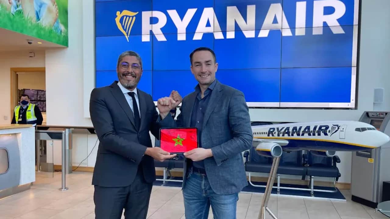 Réouverture des frontières: l’ONMT sécurise les vols Ryanair sur le Royaume