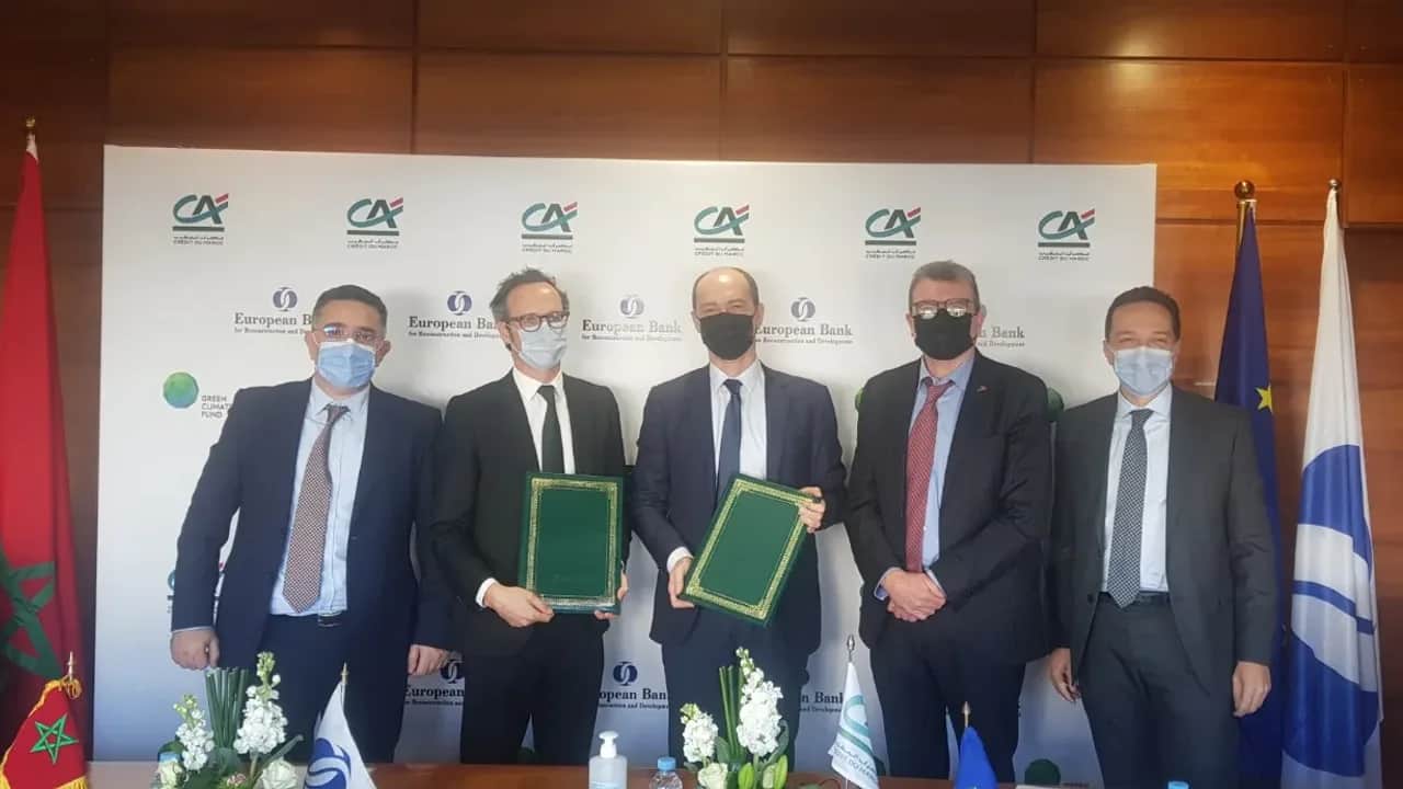 Transition verte au Maroc: la BERD et Crédit du Maroc signent un nouveau partenariat