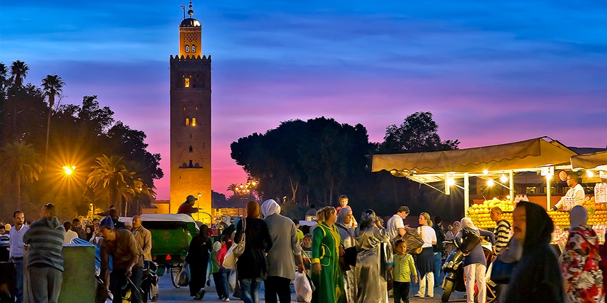 Marrakech dans le TOP 10 des destinations favorites par les Français pour l'été 2017