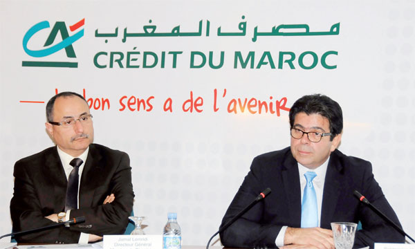 Crédit du Maroc : forte baisse du coût du risque, le RNPG bondit de 38%