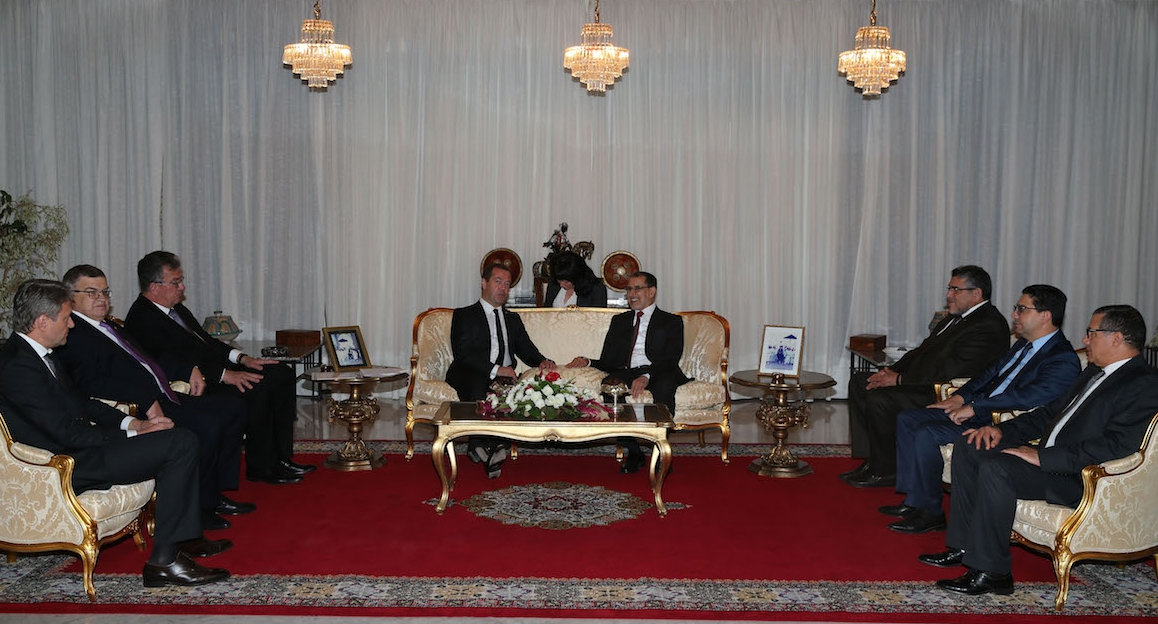 Entretiens Medvedev-El Othmani à Rabat
