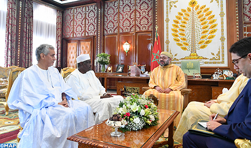 Le Roi reçoit le président de la Commission de l’Union Africaine