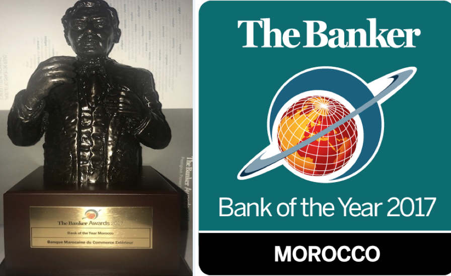 BMCE BOA élue «Bank of the year Morocco» par the «Banker»