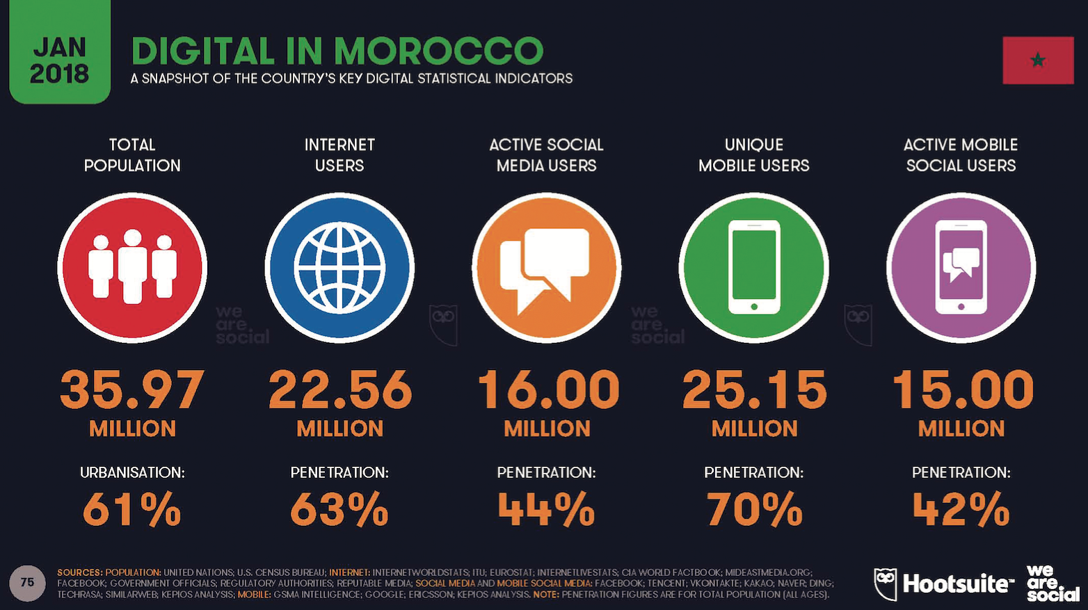Les habitudes des internautes marocains usagers décortiquées