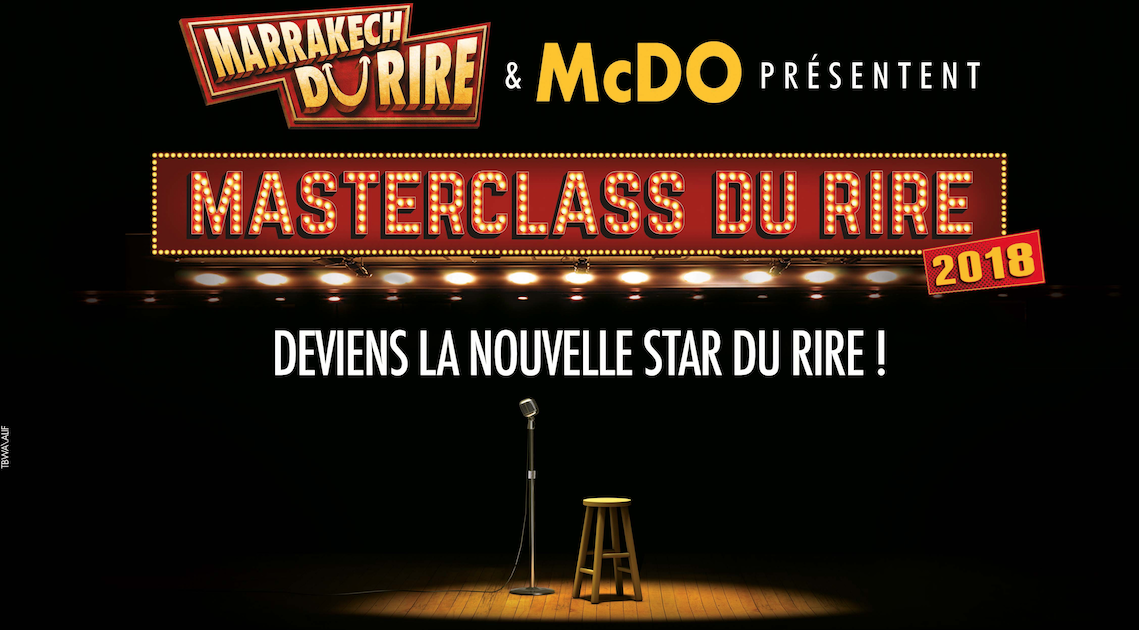 McDonald’s Maroc et le Marrakech du Rire lancent la 2ème Masterclass du Rire