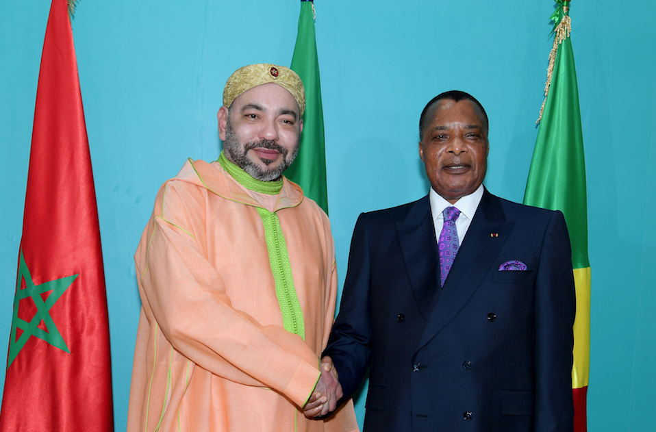 Entretiens en tête-à-tête entre le Roi Mohammed VI et le Président du Congo